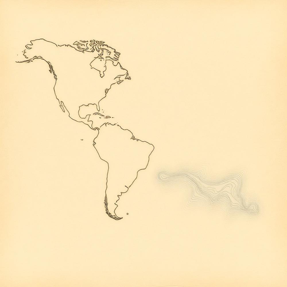 Strategic map of the Americas